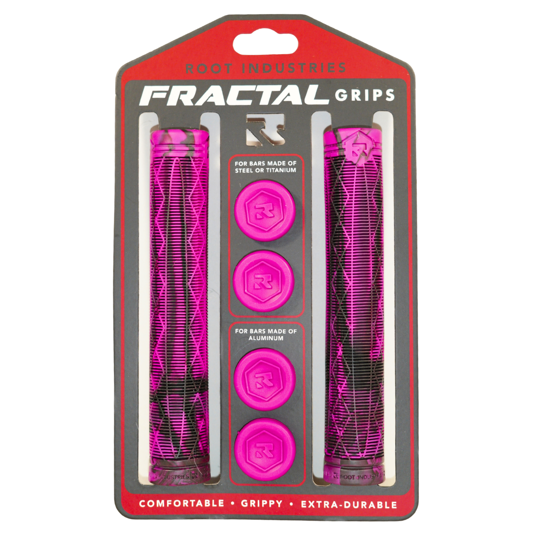 Fractal Grips - Pink/Black