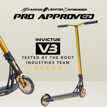 Invictus v3 Scooter - Burnt Gold