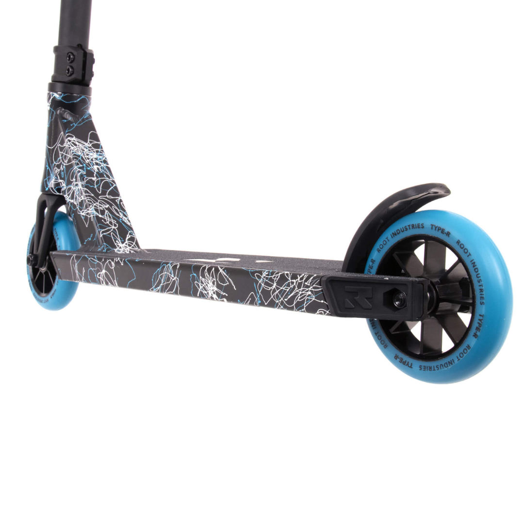 Type R Mini Scooter - Blue Splatter