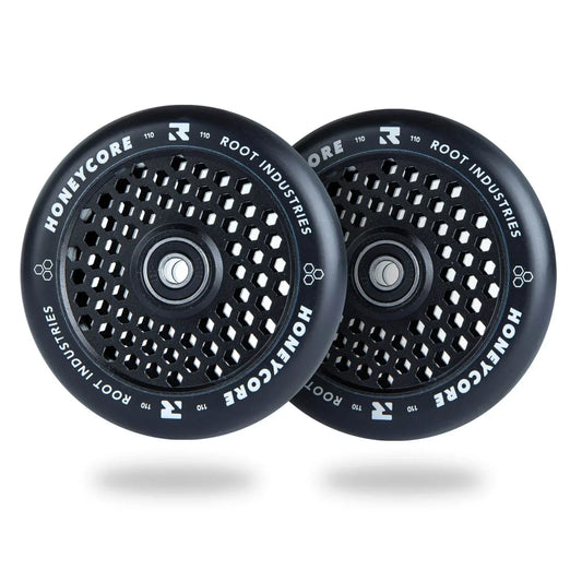 HoneyCore 110mm Wheels - Black/Black