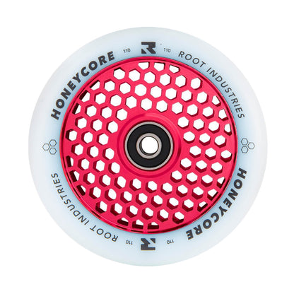 HoneyCore 110mm Wheels - White/Red