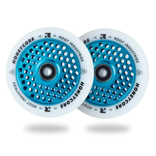HoneyCore 110mm Wheels - White/Blue
