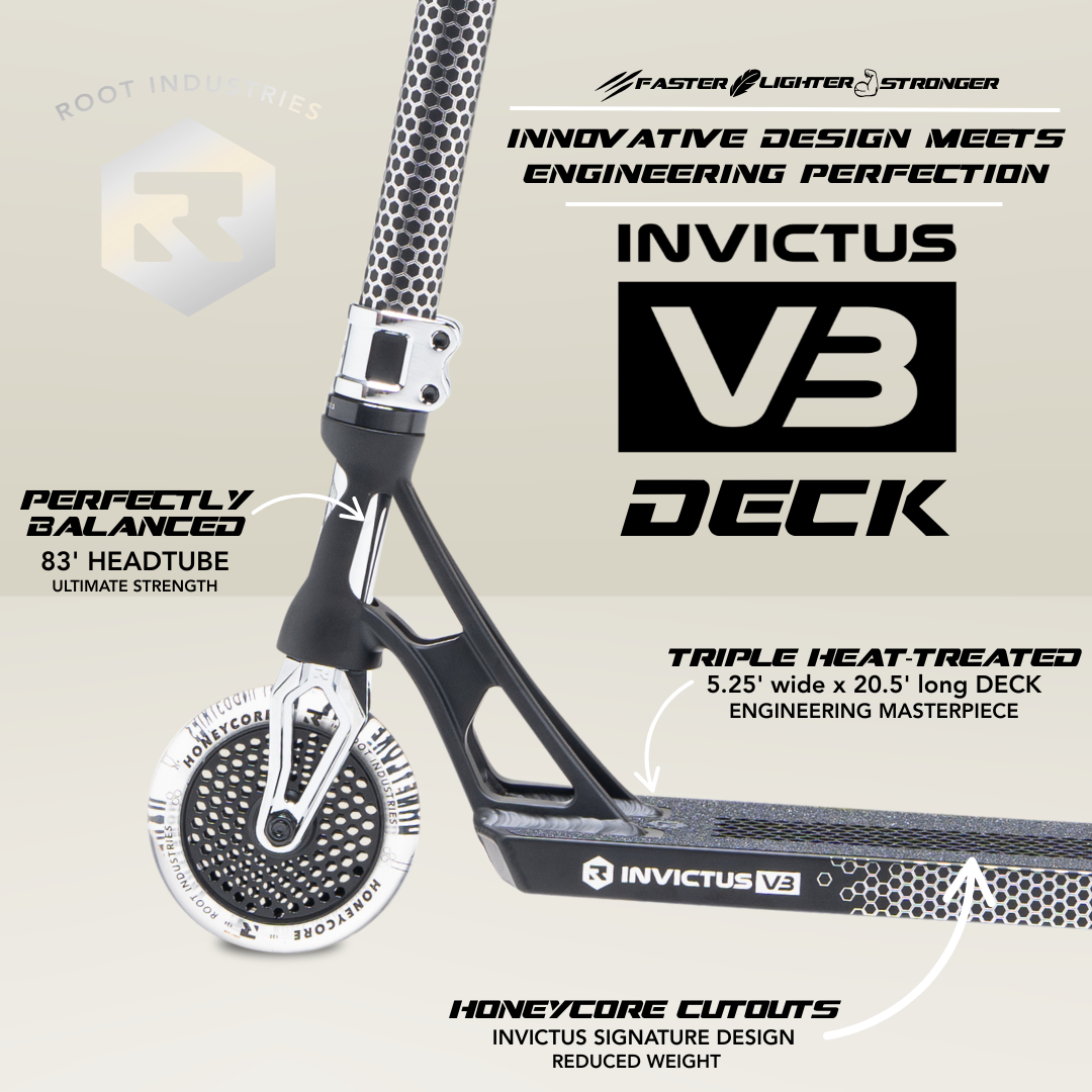 Invictus v3 Scooter - Black Mirror