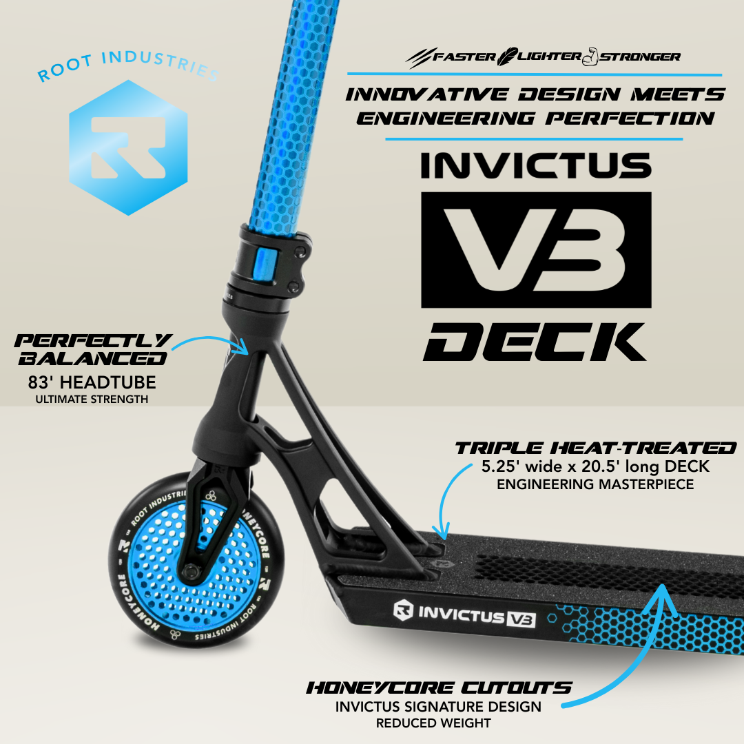 Invictus v3 Scooter - Burnt Blue