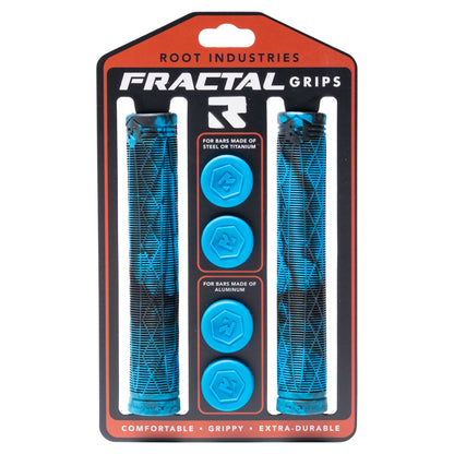 Fractal Grips - Blue/Black