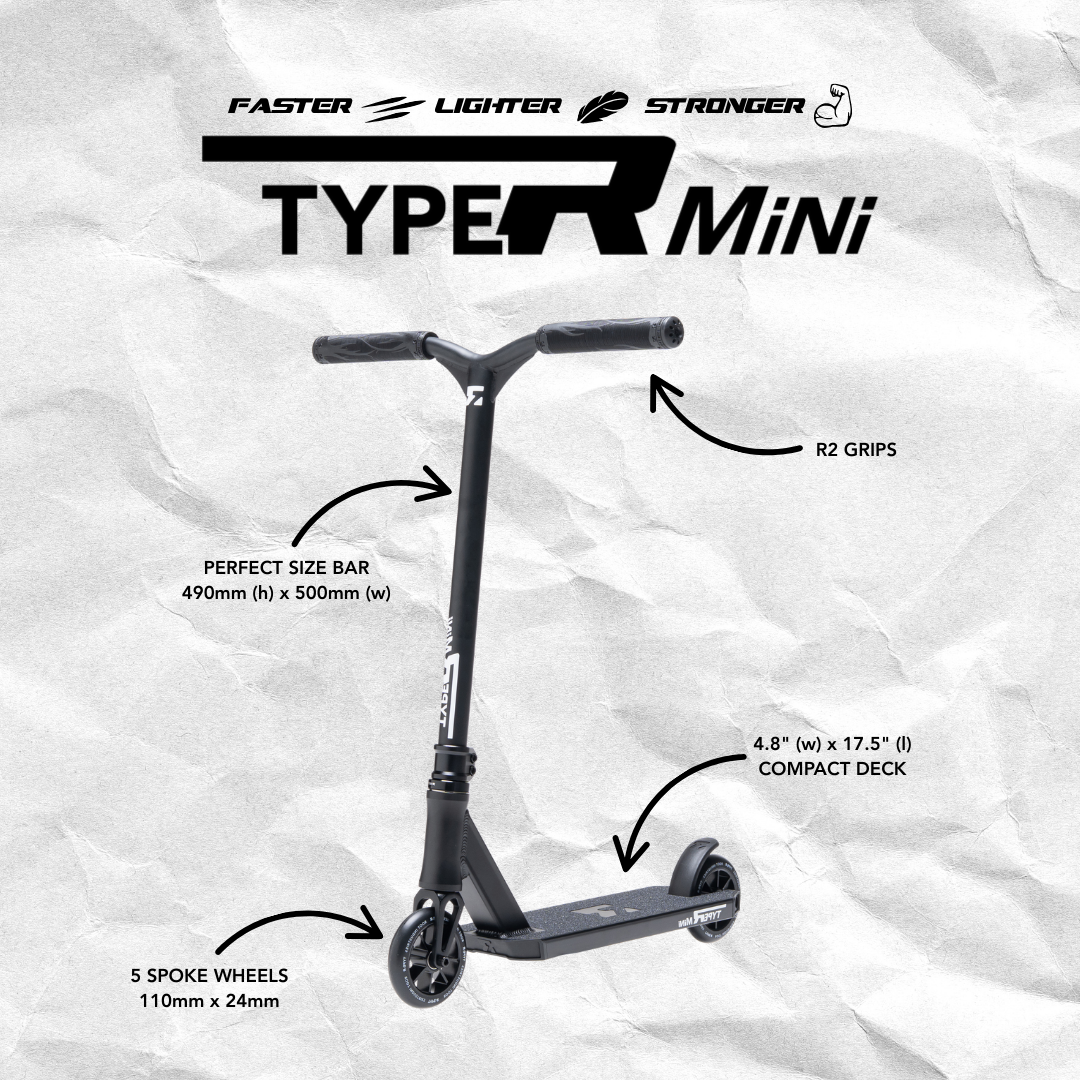 Typ R Scooter Root Industries Type R Mini – The Perfect First Pro Scooter (Ages 4-8)
