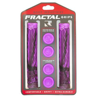 Fractal Grips - Purple/Black