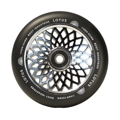 Lotus 110mm Wheels - Black / Mirror