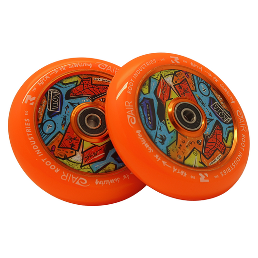Root Industries x KOTA Limited Edition AIR 110mm Wheels - Orange